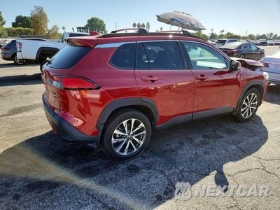 Trzecie zdjęcie samochodu z tyłu: 2022 TOYOTA COROLLA CROSS XLE VIN:7MUEAABGXNV031091 - miniatura