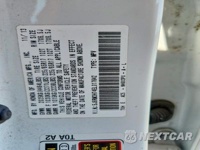 Zdjęcie 14 z 14 samochodu: 2014 HONDA CR-V EXL VIN:5J6RM3H74EL017642 - miniatura