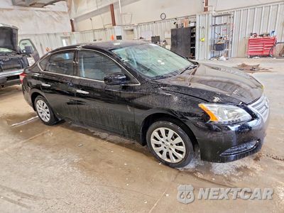 Czwarte zdjęcie samochodu z boku: 2015 NISSAN SENTRA S VIN:3N1AB7AP9FY370691 - miniatura