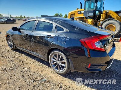 Drugie zdjęcie samochodu z przodu: 2019 HONDA CIVIC EX VIN:19XFC1F30KE010661 - miniatura
