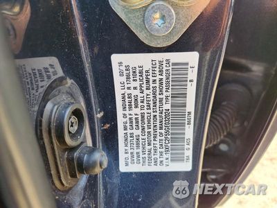 Zdjęcie 12 z 12 samochodu: 2016 HONDA CIVIC LX VIN:19XFC2F55GE032024 - miniatura