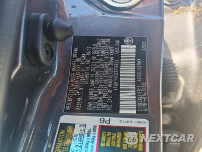 Zdjęcie 12 z 12 samochodu: 2012 TOYOTA CAMRY LE VIN:4T4BF1FK3CR256623 - miniatura