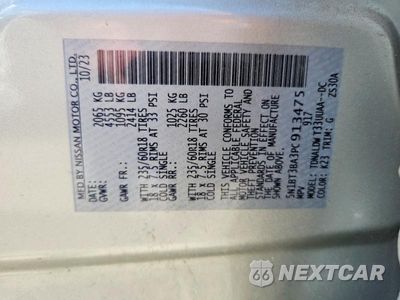 Zdjęcie 14 z 14 samochodu: 2023 NISSAN ROGUE SV VIN:5N1BT3BA3PC913475 - miniatura