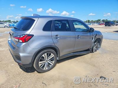 Trzecie zdjęcie samochodu z tyłu: 2021 MITSUBISHI OUTLANDER SPORT ES VIN:JA4ARUAU0MU010510 - miniatura