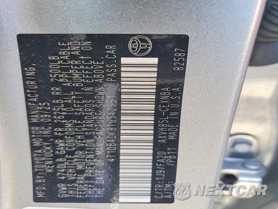 Zdjęcie 12 z 12 samochodu: 2026 TOYOTA CAMRY LE VIN:4T1DBADK8TU542551 - miniatura