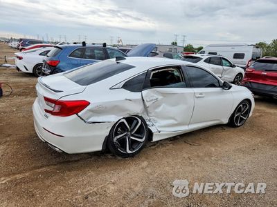 Trzecie zdjęcie samochodu z tyłu: 2022 HONDA ACCORD SPORT SE VIN:1HGCV1F46NA072841 - miniatura