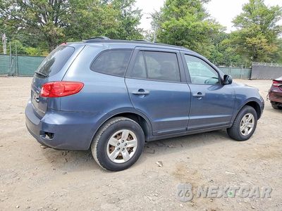 Trzecie zdjęcie samochodu z tyłu: 2009 HYUNDAI SANTA FE GLS VIN:5NMSG13D09H277690 - miniatura