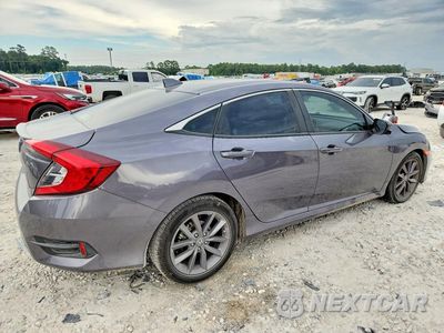 Trzecie zdjęcie samochodu z tyłu: 2020 HONDA CIVIC EX VIN:19XFC1F32LE017077 - miniatura