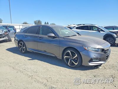 Czwarte zdjęcie samochodu z boku: 2018 HONDA ACCORD EXL VIN:1HGCV1F52JA116997 - miniatura