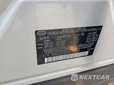 Zdjęcie 13 z 13 samochodu: 2020 HYUNDAI SANTA FE SEL VIN:5NMS3CAD4LH145176 - miniatura