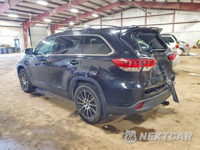 Drugie zdjęcie samochodu z przodu: 2018 TOYOTA HIGHLANDER SE VIN:5TDJZRFH0JS553709 - miniatura
