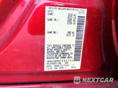 Zdjęcie 12 z 12 samochodu: 2015 NISSAN ALTIMA 2.5 SL VIN:1N4AL3APXFC131751 - miniatura