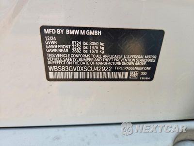 Zdjęcie 13 z 13 samochodu: 2025 BMW M5 TOURING VIN:WBS83GV0XSCU42922 - miniatura