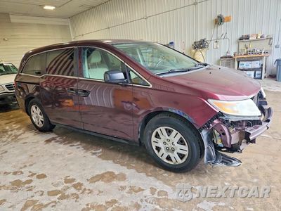 Czwarte zdjęcie samochodu z boku: 2012 HONDA ODYSSEY LX VIN:5FNRL5H2XCB042747 - miniatura