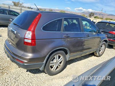 Trzecie zdjęcie samochodu z tyłu: 2010 HONDA CR-V EXL VIN:5J6RE3H75AL043027 - miniatura