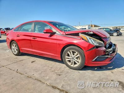 Czwarte zdjęcie samochodu z boku: 2017 HYUNDAI SONATA VIN:5NPE24AF7HH555858 - miniatura