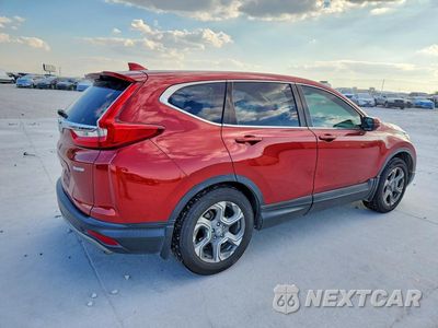 Trzecie zdjęcie samochodu z tyłu: 2017 HONDA CR-V EX VIN:2HKRW1H52HH519612 - miniatura