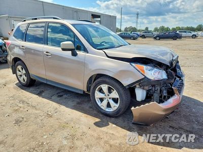Czwarte zdjęcie samochodu z boku: 2015 SUBARU FORESTER 2.5I PREMIUM VIN:JF2SJADCXFH483461 - miniatura