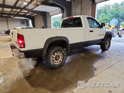 Trzecie zdjęcie samochodu z tyłu: 2003 DODGE RAM 2500 ST VIN:3D7KU26D93G761229 - miniatura