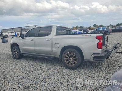 Drugie zdjęcie samochodu z przodu: 2019 CHEVROLET SILVERADO K1500 LT VIN:1GCUYDED4KZ130357 - miniatura