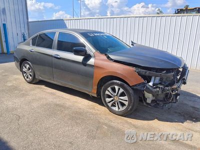 Czwarte zdjęcie samochodu z boku: 2013 HONDA ACCORD LX VIN:1HGCR2F35DA144709 - miniatura