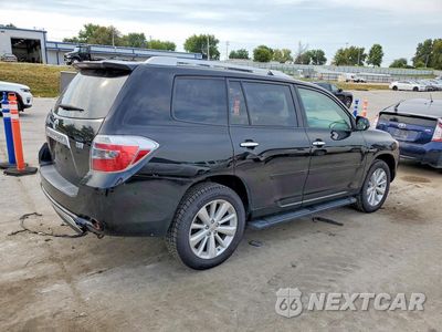 Trzecie zdjęcie samochodu z tyłu: 2010 TOYOTA HIGHLANDER HYBRID VIN:JTEBW3EHXA2038540 - miniatura