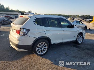 Trzecie zdjęcie samochodu z tyłu: 2014 BMW X3 XDRIVE28I VIN:5UXWX9C58E0D36375 - miniatura