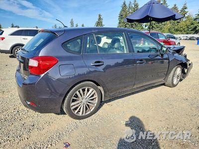 Trzecie zdjęcie samochodu z tyłu: 2013 SUBARU IMPREZA PREMIUM VIN:JF1GPAD64DH209785 - miniatura