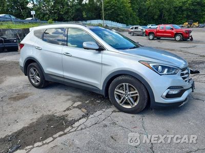 Czwarte zdjęcie samochodu z boku: 2018 HYUNDAI SANTA FE SPORT 2.4L VIN:5XYZUDLB0JG536443 - miniatura