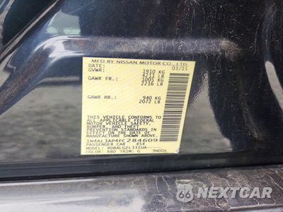Zdjęcie 12 z 12 samochodu: 2015 NISSAN ALTIMA 2.5 S VIN:1N4AL3AP4FC284609 - miniatura