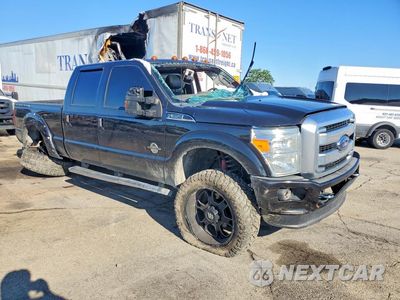 Czwarte zdjęcie samochodu z boku: 2015 FORD F350 SUPER DUTY VIN:1FT8W3BTXFEC29680 - miniatura
