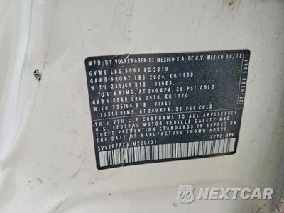 Zdjęcie 13 z 13 samochodu: 2018 VOLKSWAGEN TIGUAN SE VIN:3VV2B7AX7JM220131 - miniatura
