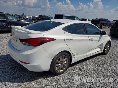 Trzecie zdjęcie samochodu z tyłu: 2014 HYUNDAI ELANTRA SE VIN:5NPDH4AE0EH459468 - miniatura