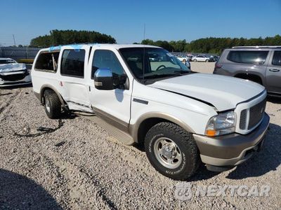 Czwarte zdjęcie samochodu z boku: 2003 FORD EXCURSION EDDIE BAUER VIN:1FMNU44F43EA16401 - miniatura