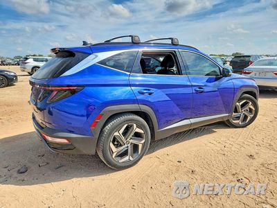 Trzecie zdjęcie samochodu z tyłu: 2022 HYUNDAI TUCSON LIMITED VIN:5NMJE3AE6NH107711 - miniatura