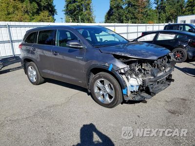 Czwarte zdjęcie samochodu z boku: 2019 TOYOTA HIGHLANDER HYBRID LIMITED VIN:5TDDGRFH9KS073673 - miniatura