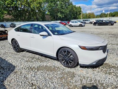 Czwarte zdjęcie samochodu z boku: 2024 HONDA ACCORD TOURING HYBRID VIN:1HGCY2F87RA051809 - miniatura