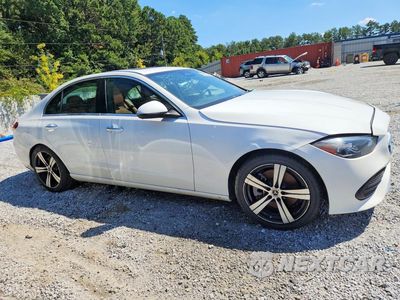 Czwarte zdjęcie samochodu z boku: 2022 MERCEDES-BENZ C 300 VIN:W1KAF4GB5NR061435 - miniatura