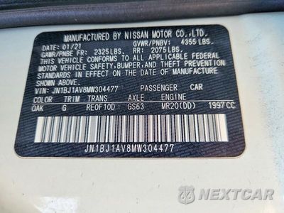 Zdjęcie 14 z 14 samochodu: 2021 NISSAN ROGUE SPORT S VIN:JN1BJ1AV8MW304477 - miniatura
