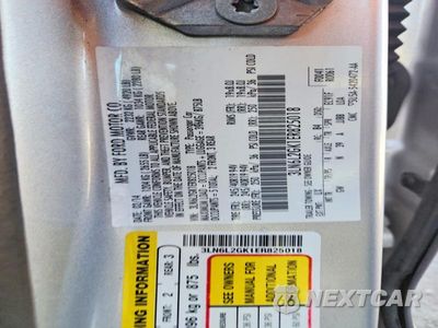Zdjęcie 12 z 12 samochodu: 2014 LINCOLN MKZ VIN:3LN6L2GK1ER825018 - miniatura
