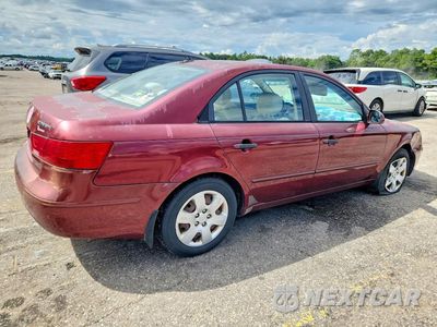 Trzecie zdjęcie samochodu z tyłu: 2009 HYUNDAI SONATA GLS VIN:5NPET46C49H410175 - miniatura