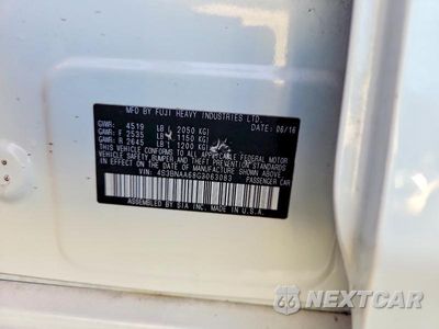 Zdjęcie 12 z 12 samochodu: 2016 SUBARU LEGACY 2.5I VIN:4S3BNAA68G3063083 - miniatura