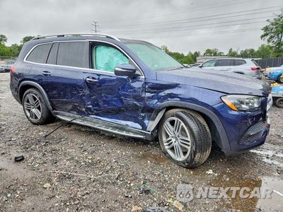 Czwarte zdjęcie samochodu z boku: 2020 MERCEDES-BENZ GLS 450 4MATIC VIN:4JGFF5KE9LA270143 - miniatura