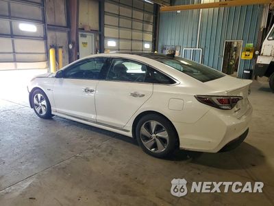 Drugie zdjęcie samochodu z przodu: 2016 HYUNDAI SONATA HYBRID LIMITED VIN:KMHE34L17GA015717 - miniatura