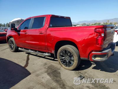 Drugie zdjęcie samochodu z przodu: 2022 CHEVROLET SILVERADO C1500 RST VIN:3GCUADET8NG584207 - miniatura