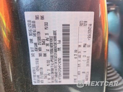 Zdjęcie 13 z 13 samochodu: 2017 FORD F150 SUPERCREW VIN:1FTEW1CP2HFC16783 - miniatura