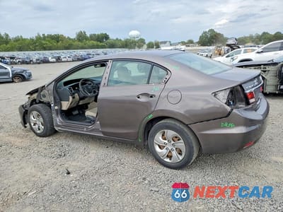 Drugie zdjęcie samochodu z przodu: 2013 HONDA CIVIC LX VIN:19XFB2F59DE203291 - miniatura
