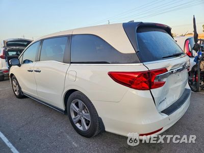 Drugie zdjęcie samochodu z przodu: 2018 HONDA ODYSSEY EXL VIN:5FNRL6H71JB099420 - miniatura