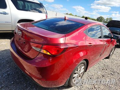 Trzecie zdjęcie samochodu z tyłu: 2016 HYUNDAI ELANTRA SE VIN:5NPDH4AE1GH661528 - miniatura