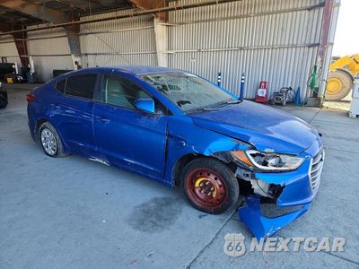 Czwarte zdjęcie samochodu z boku: 2017 HYUNDAI ELANTRA SE VIN:KMHD74LF6HU095135 - miniatura